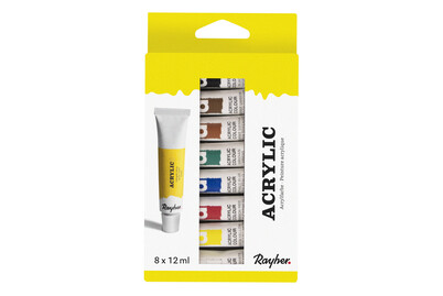 Image of Künstler-Set Acrylfarben 8 Farben