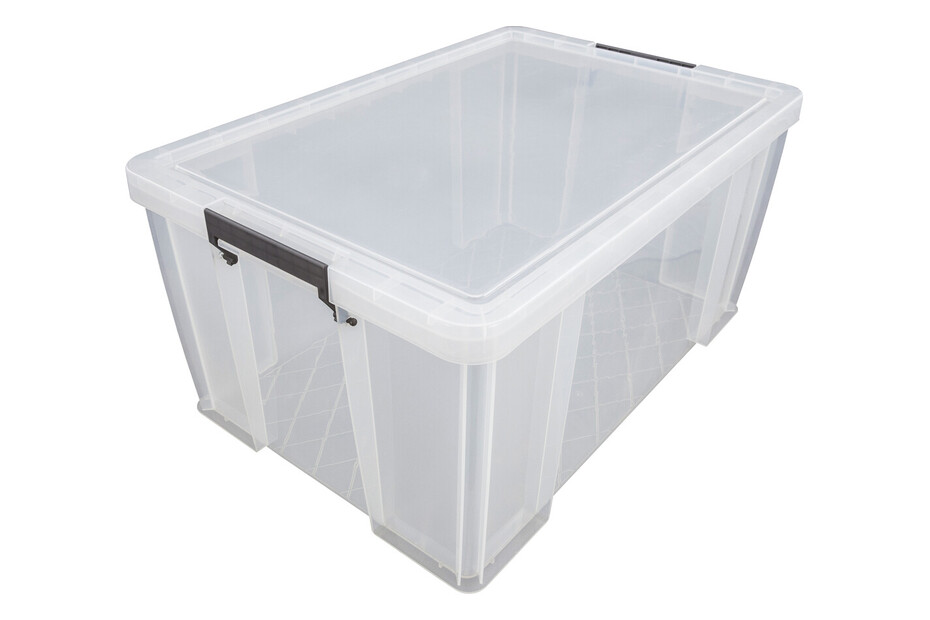 Allstore Aufbewahrungsbox Transparent | 66 x 44 x 32 cm