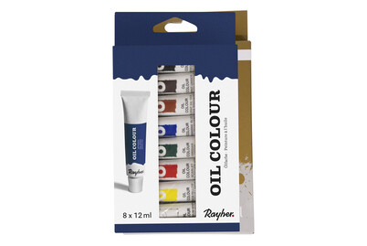 Image of Künstler-Set Ölfarben 8 Farben
