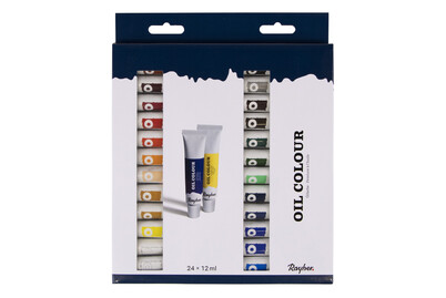 Image of Künstler-Set Ölfarben, 24 Farben x 12ml, Set 288ml