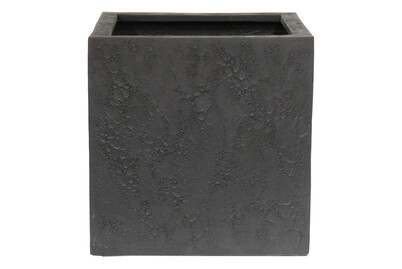 Jardin Royal Pflanzgefäss Lava 40 x 40 x 40 cm Darkbrown