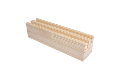 Image of Holzaufsteller für Ringe, FSC 100%, 20x4,8x5cm