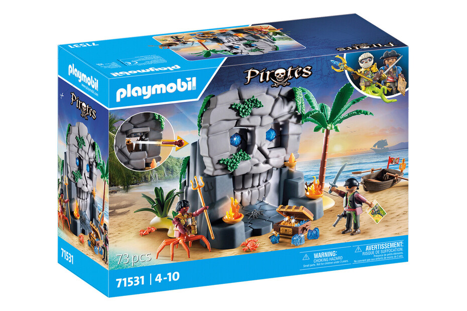 Playmobil 71531 Île au trésor avec pirate et monstre marin Acheter