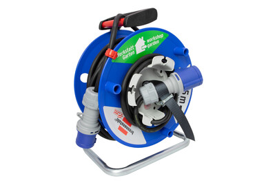 Garant Avvolgicavo da campeggio CEE G 290 Ip44, 25 m H07Rn-F 3G2,5 nero