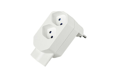 Image of Mehrfachadapter Manta 2+1xT13 drehbar