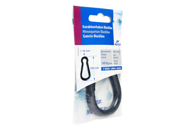 Image of Meister Karabinerhaken 10x100mm Blackline