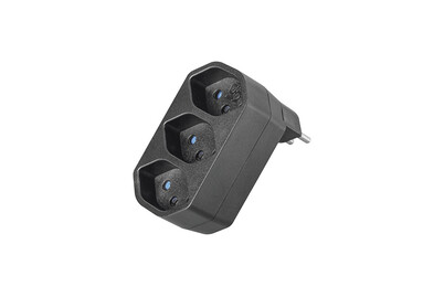 Image of Steffen Mehrfachadapter Manta 3xT13 drehbar
