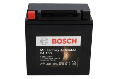 Motorradbatterie FA103 AGM 9Ah/100A kaufen bei JUMBO