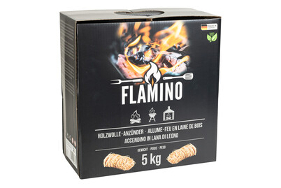 Image of Flamino Anzündwolle 5kg, Kartonkoffer