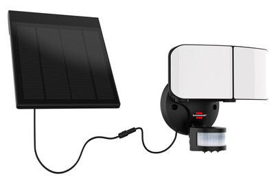 Solar LED Wandleuchte SOL WL 900, Empfindlichkeitsregler, PIR-Bewegungsmelder, separater Solar-Panel, Ip44, 24x SMD LED