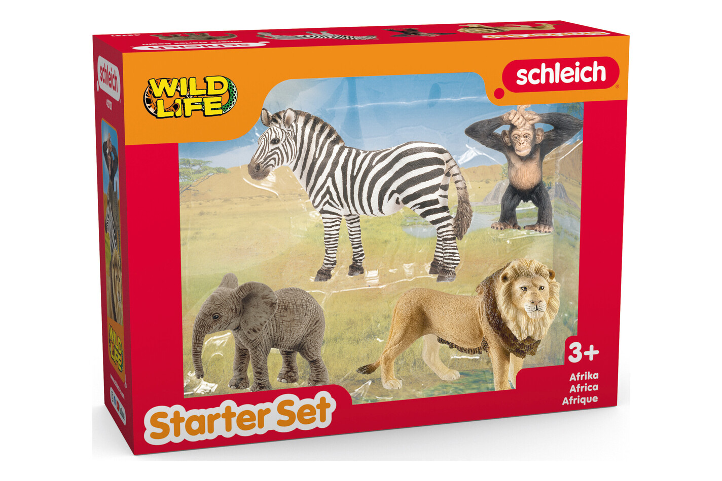 Schleich - 42721 Starter-Set Afrique, Multicolor