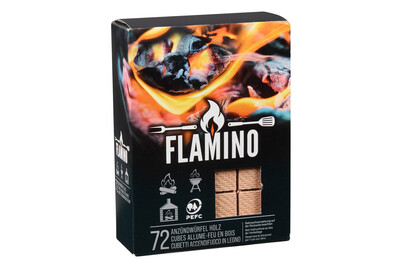 Image of Flamino Anzündwürfel Holz 72 Stück