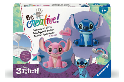 Set bricolage Creazioni in gesso Stitch Disney Ravensburger dai 7 anni
