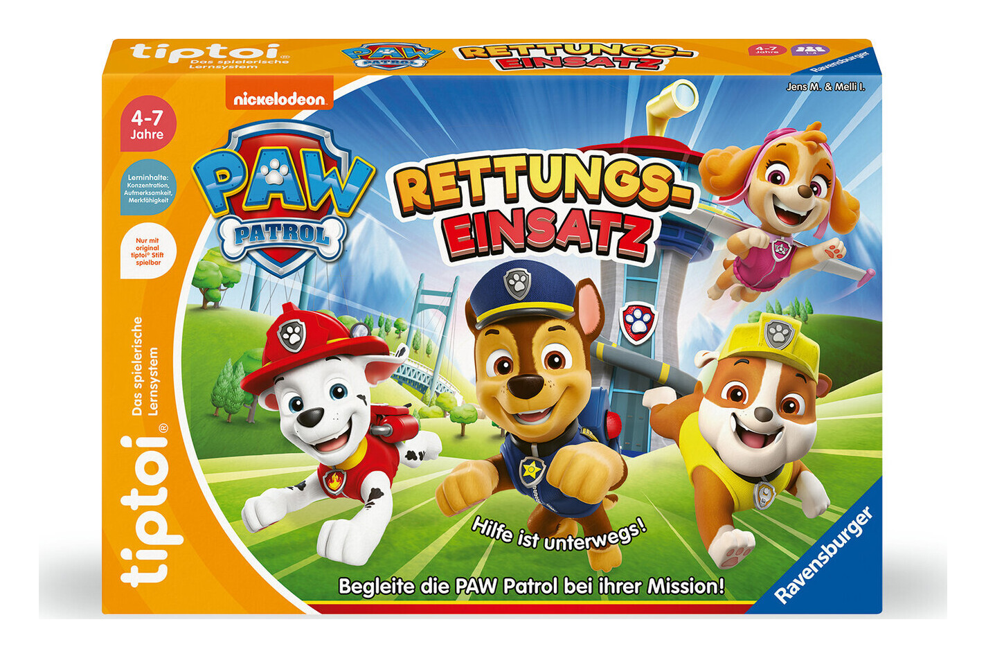 tiptoi Spiel – Paw Patrol Rettungseinsatz, deutsch