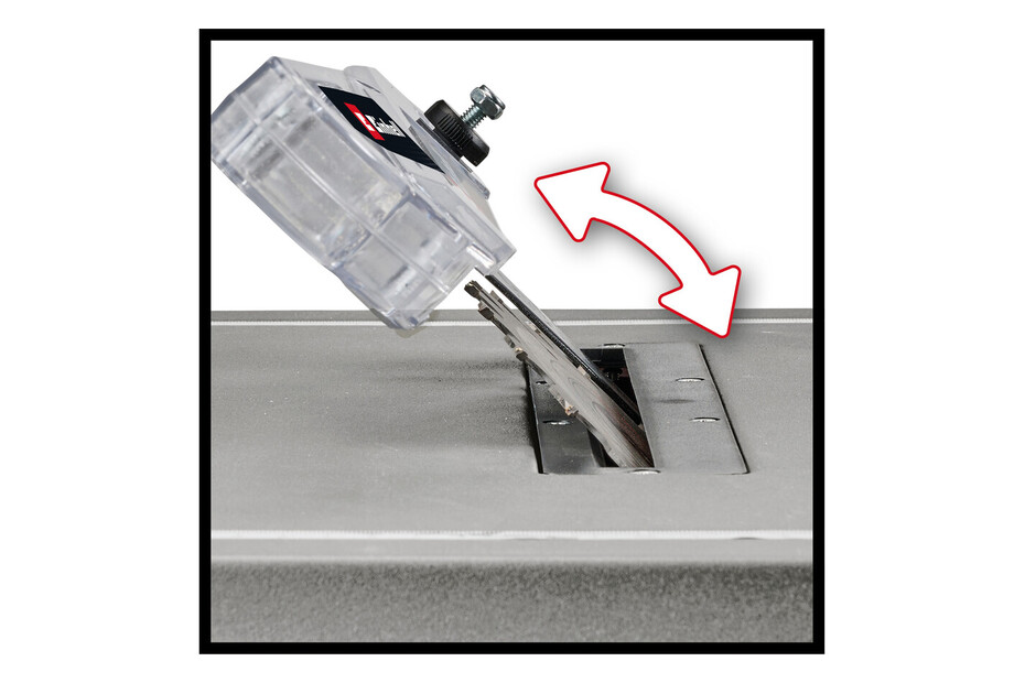 Einhell Scie Circulaire Sur Table TC-TS 8 I 800W – Lame 200 Mm Carbure, Hauteur Coupe 45 Mm, Butée Parallèle & Onglet, Idéale Bricolage Bois