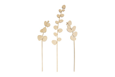 Image of Holzstecker Eukalyptus, FSC Mix Credit, 22+30cm, sortiert, SB-Btl. 3Stück