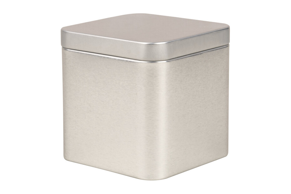 Metalldose quadratisch, 7,6x7,6x7,6cm, m. Deckel kaufen bei JUMBO