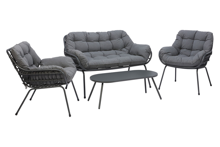 Home and More Lounge-Set Overlook 4-Teilig