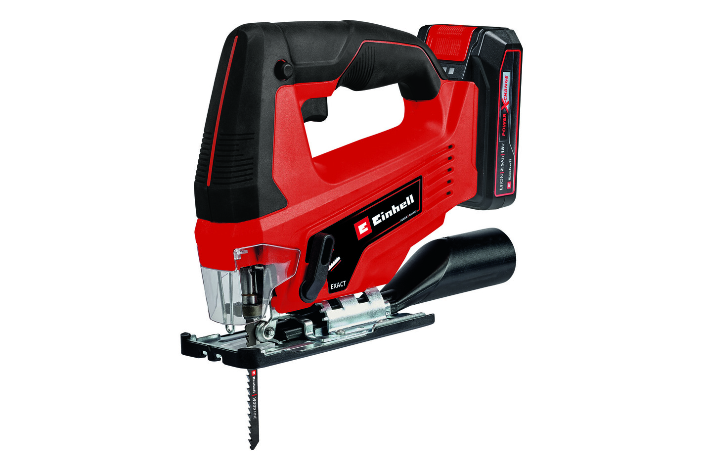 Einhell Scie sauteuse sans fil Tc-Js 18/70 Li | 18 V | 2.5 Ah