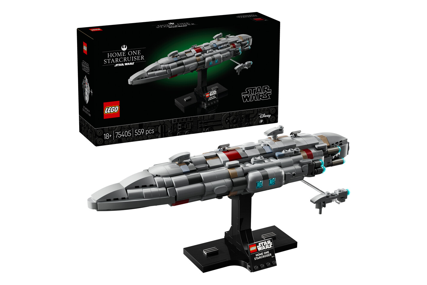 LEGO® - 75405 Le Starcruiser Home One, Multicolor