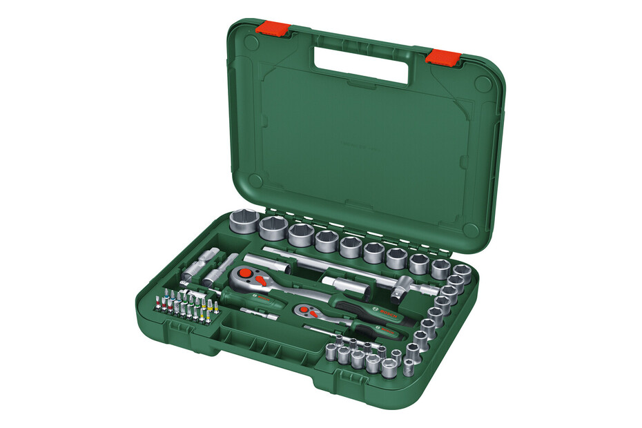 Mini Ratschen Set Bosch Ratschen Set 1/4 + 1/2, 57-teilig kaufen bei JUMBO