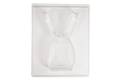 Image of PET Giessform Häschen gross, Motiv: 10,5x18cm / Tiefe bis 3cm