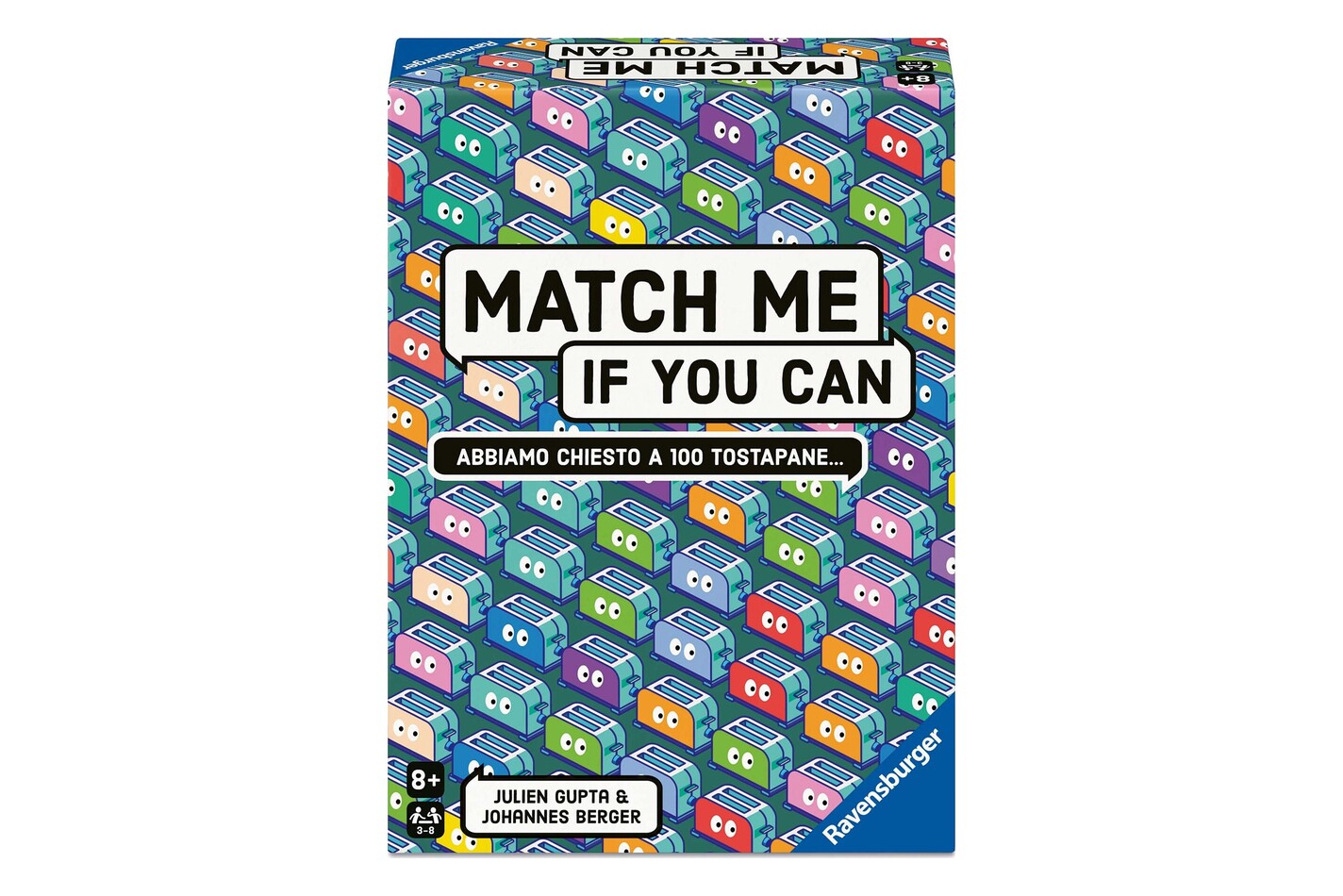 Ravensburger - Match Me If You Can, italien, Multicolor