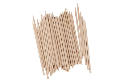 Image of Holz Spiesse, FSC 100%, 3mm ø, 10cm, SB-Btl 50Stück