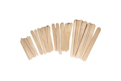 Petites baguettes de bricolage, FSC 100%, assorties, sct.-LS 40pces