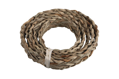 Image of Schilfgras Band, 5fach geflochten, 3m, 2,5cm breit, natur, Bündel 1Stück