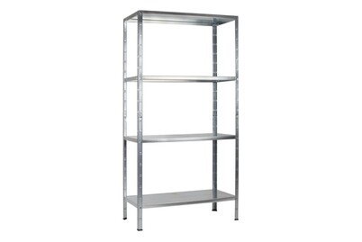Schulte Étagère à emboîter | 100x40x180 cm | 4 étagè | Charge adm. : 65 kg par étagè