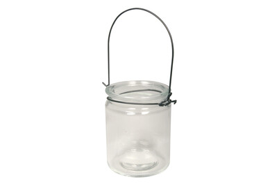Image of Glas Gefäss mit Henkel, 8cm ø, Höhe: 10cm
