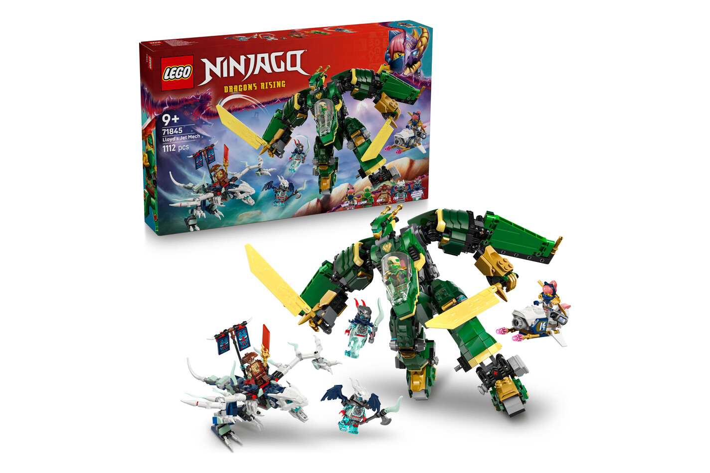 LEGO® - 71845 L’avion-robot de Lloyd, Multicolor