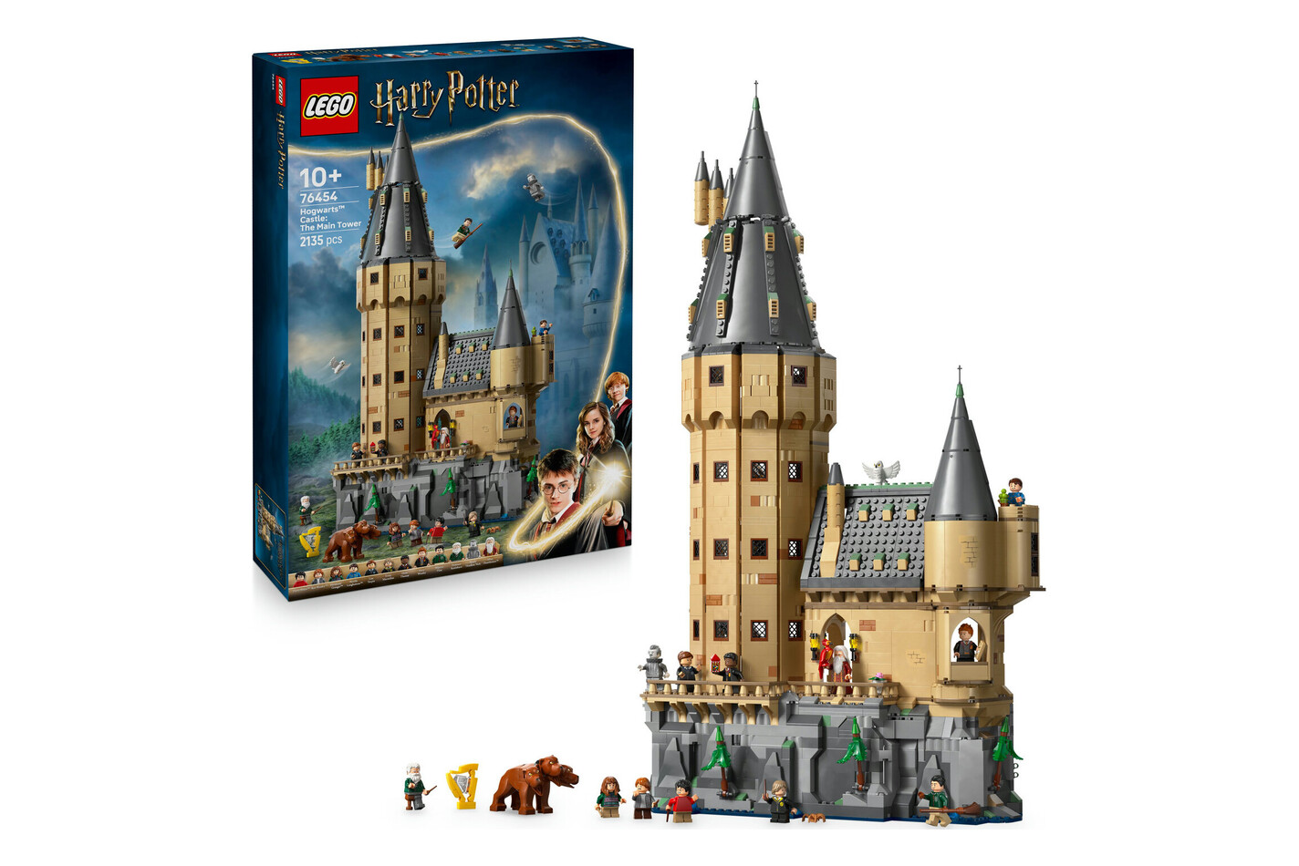 LEGO® - 76454 Le château de Poudlard : la tour principale, Multicolor