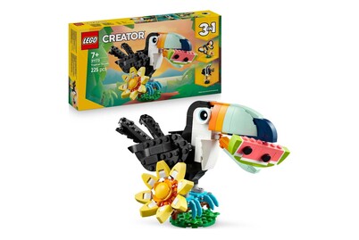 Lego® Creator 31173 Animali selvatici: Tucano tropicale dai 7 anni in su