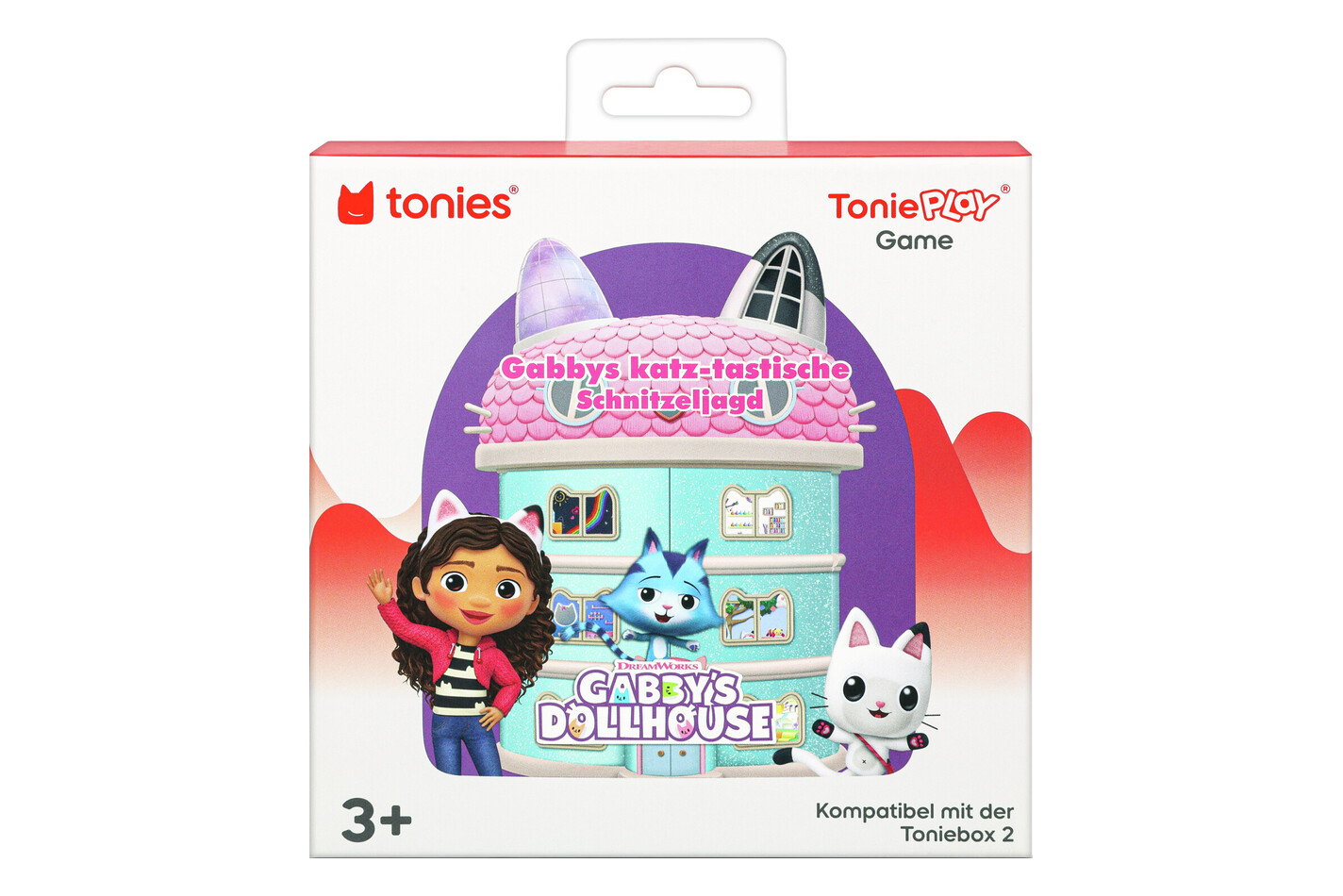 Tonies - Gabby's Dollhouse - Gabbys katz-tatische Schnitzeljagd, allemand, Multicolor