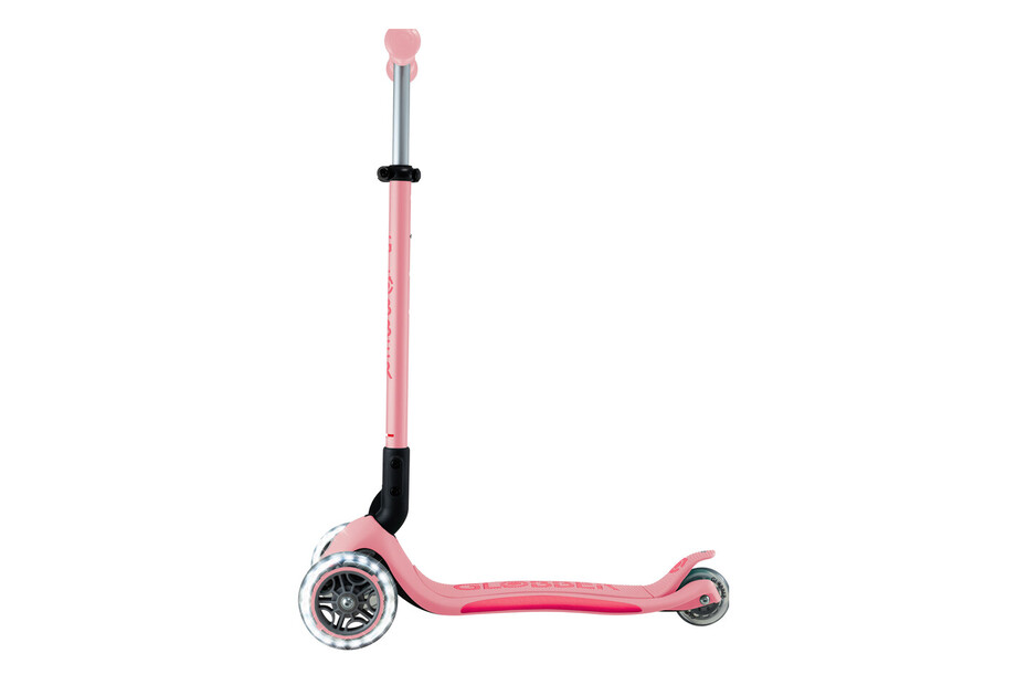 Globber Monopattino Primo Foldable Plus Lights, rosa pastello