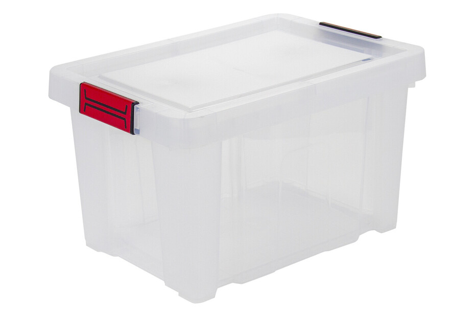 Dreh-Stapelbox Deckel mit Softtouch | 25 x 29.5 x 41 cm