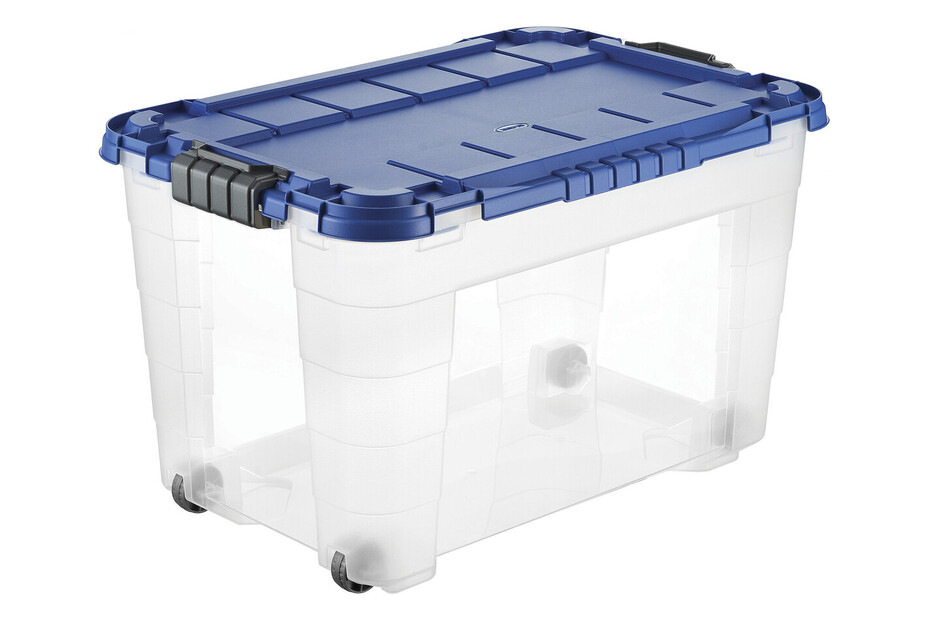 Tontarelli Aufbewahrungsbox mit Rädern und Deckel 60 L kaufen bei JUMBO