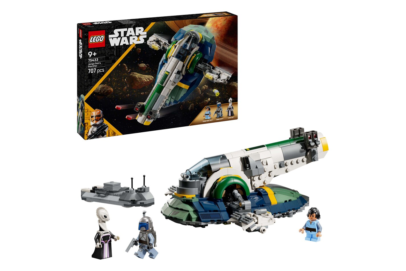LEGO® - 75433 Le vaisseau de Jango Fett, Multicolor