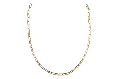 Image of Gliederkette Paperclip, 1,5x17x6,5mm, Länge 80cm, SB-Btl. 1Stück
