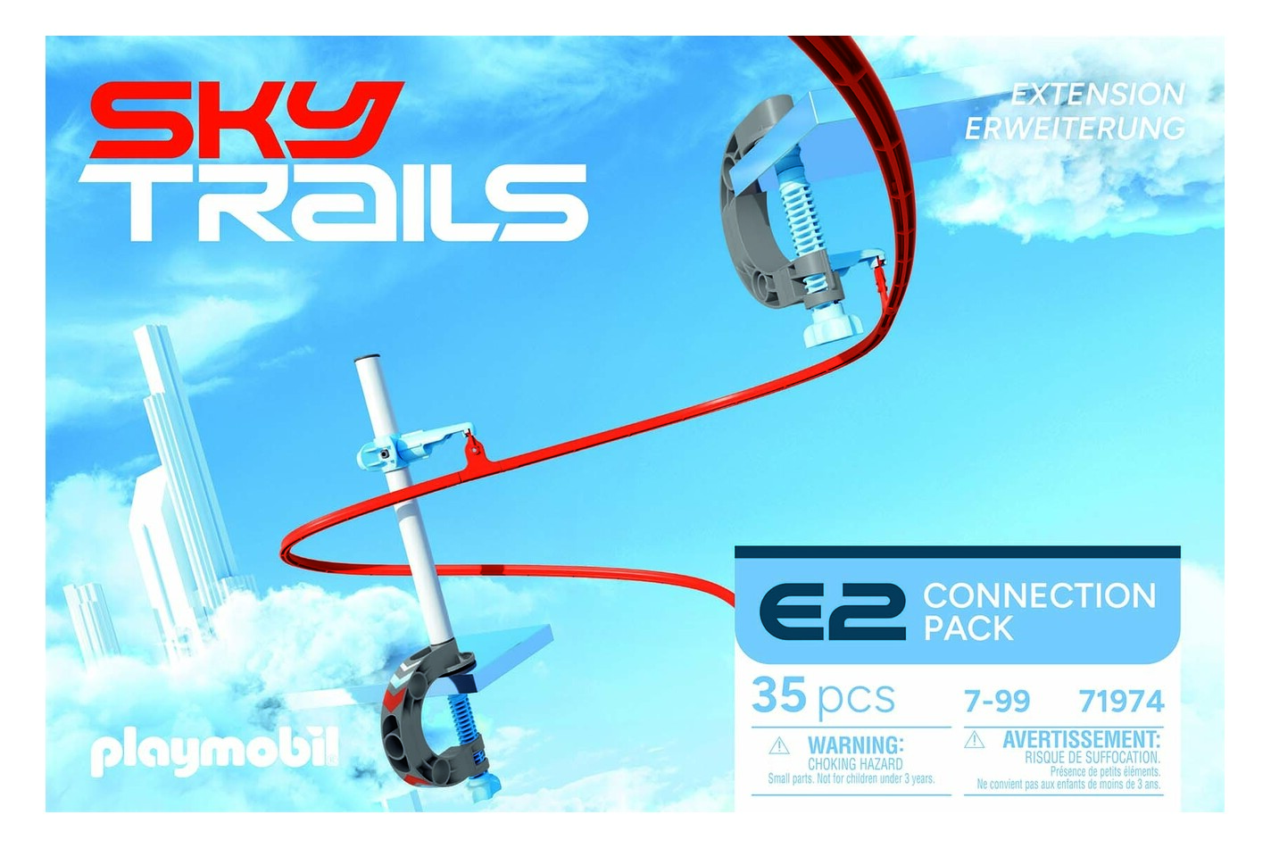 Playmobil - 71974 Sky Trails: Connection Pack, Multicolor