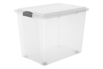 Rotho Contenitore incl. Coperchio Compact | 57 x 49,5 x 43,5 cm | 70 l