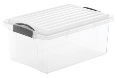 Rotho Contenitore incl. Coperchio Compact | 39,5 x 27,5 x 18 cm | 13 l