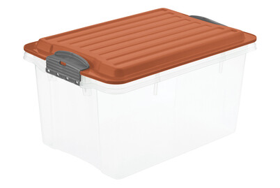 Rotho Contenitore incl. Coperchio Compact | 27 x 18.5 x 15 cm | 4.5 l