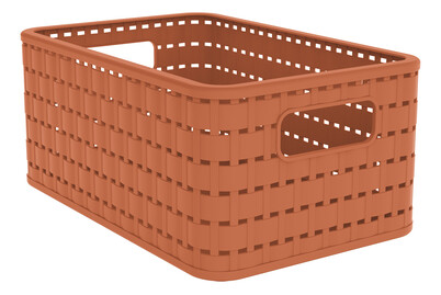 Rotho Cestino portaoggetti Country | 28 x 18.5 x 12.6 cm | 6 l