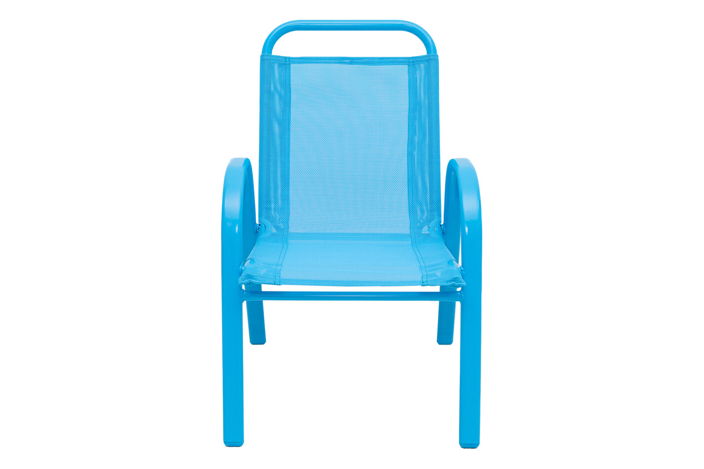 Home and More sedia impilabile per bambini | Blu | 37 x 46 x 58 cm