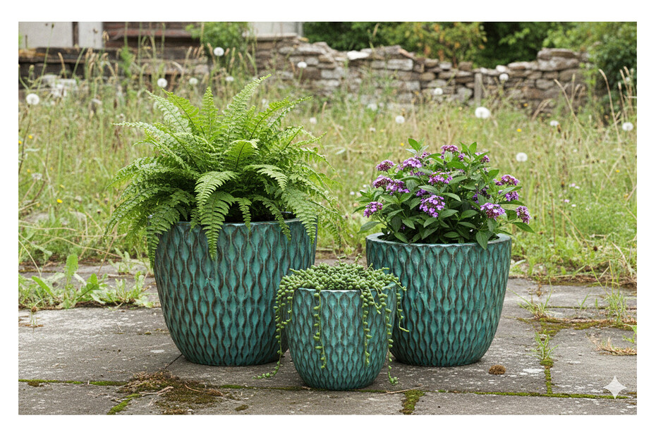 Jardin Royal Pflanztopf Napoli | Ø 19 x H 17 cm