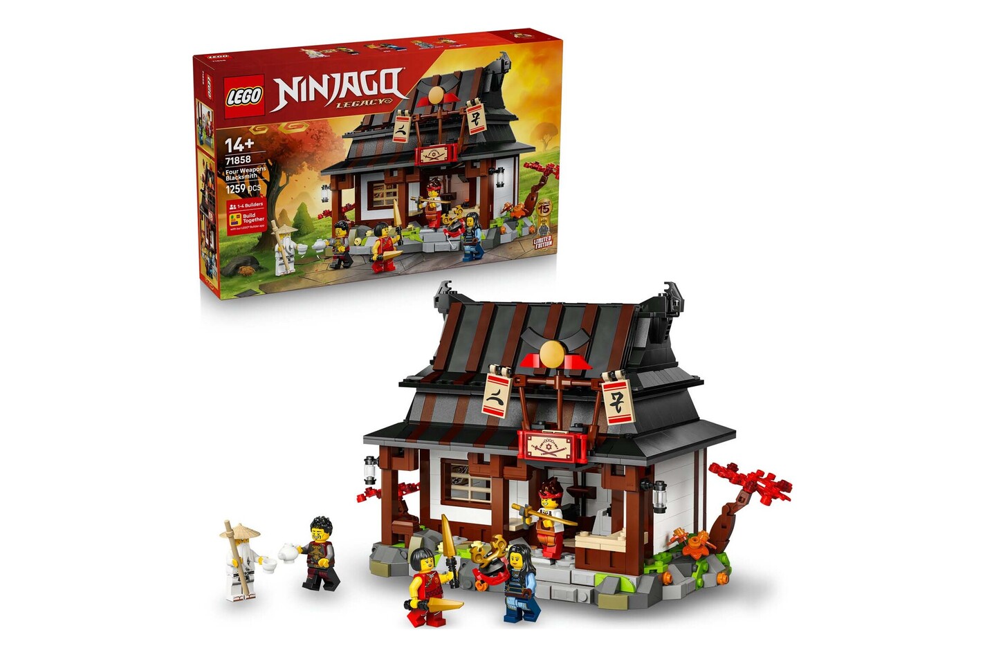 LEGO® - 71858 15e anniversaire - La forge des quatre armes, Multicolor