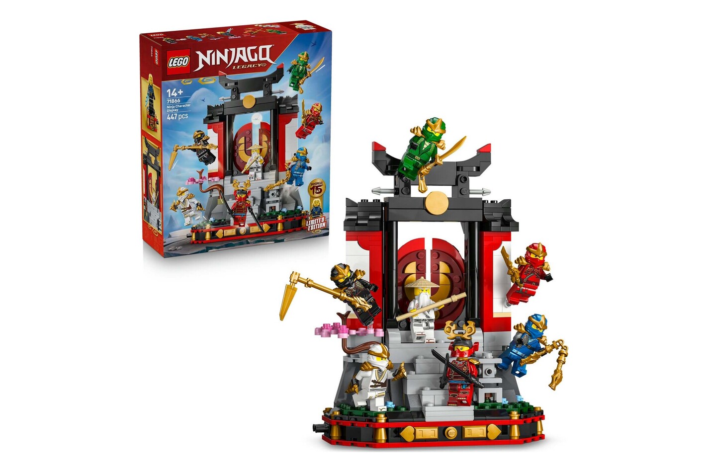 LEGO® - 71866 15e anniversaire : Collection des personnages Ninjas, Multicolor